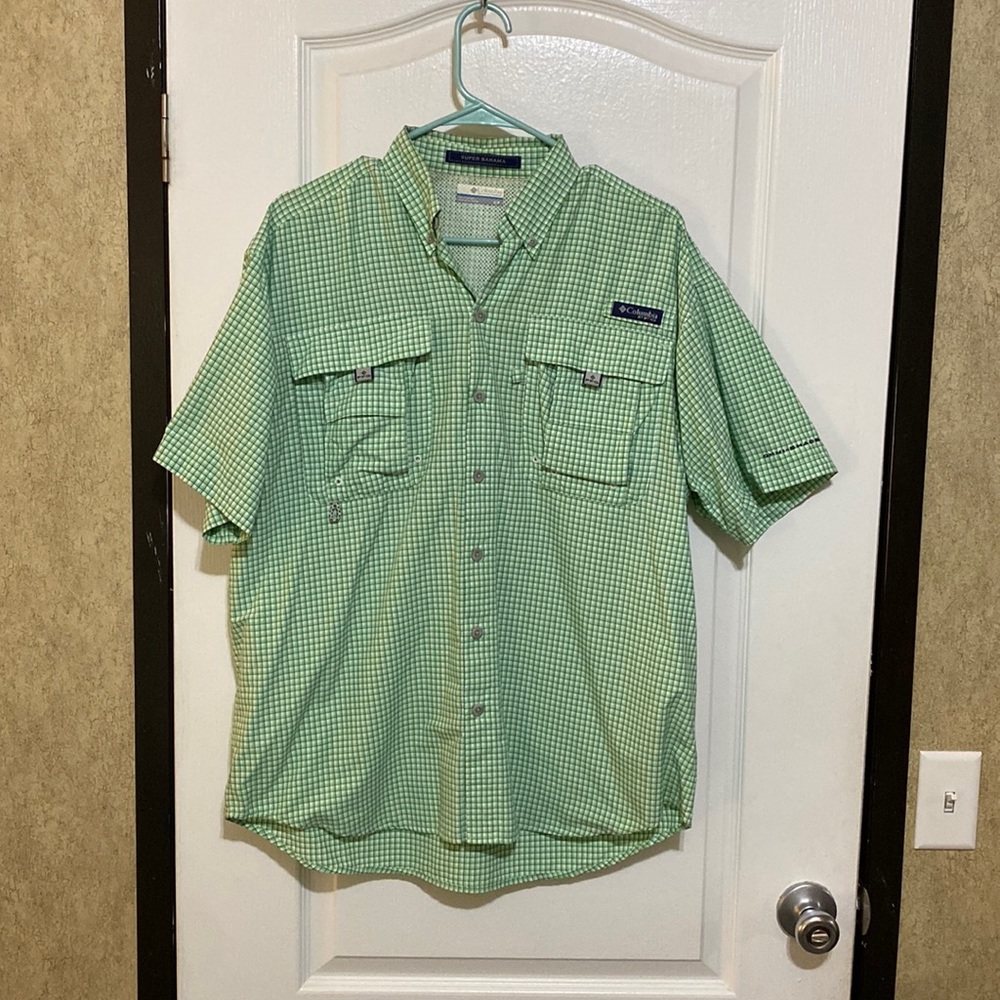 Columbia super Bahama button shirt